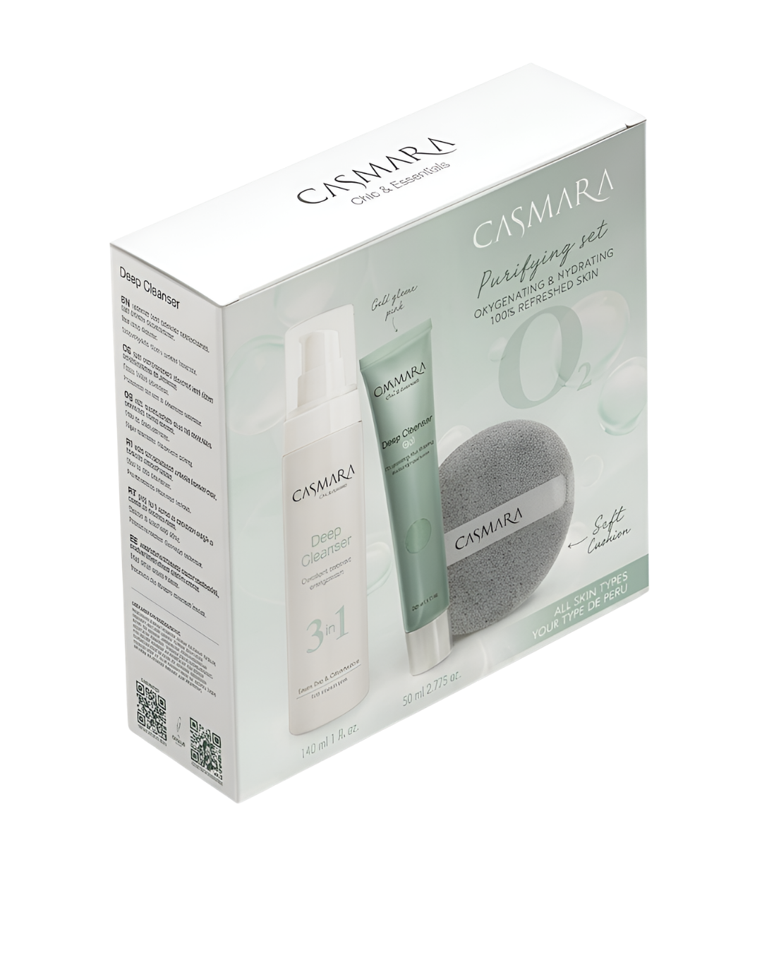Pack Oxygenating: Oxygenating Serum 50ml - Deep Cleanser 150ml