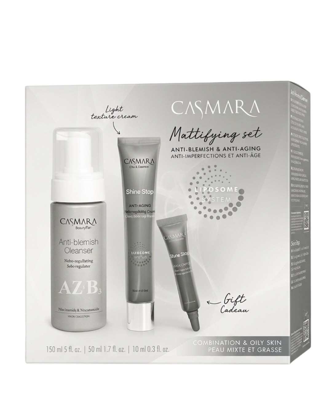 PACK- Shine Stop Anti-aging Sebo-regulating Cream